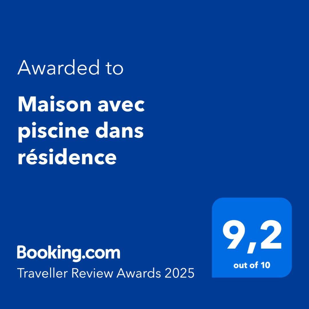 Maison Avec Piscine Dans Residence Gréoux-les-Bains Exteriör bild